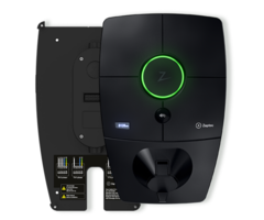Zaptec Zaptec Pro 22 kW type 2  included backplate- socket - ev charger