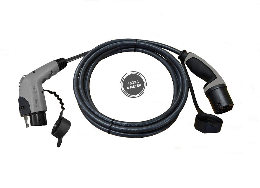 Ratio Electric Ratio E-line laadkabel type 2 naar type 1 - 7,4 kW - 1 fase 32A  - Outlet