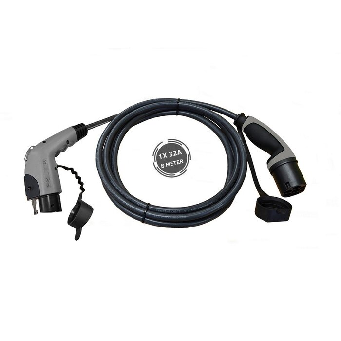 Ratio Electric Ratio E-line Ladekabel Typ 2 bis Typ 1 - 7,4 kW - 1 Phase 32A   - Auslauf