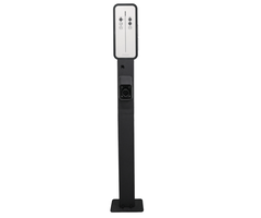 Standing pole for Hager witty EV charger