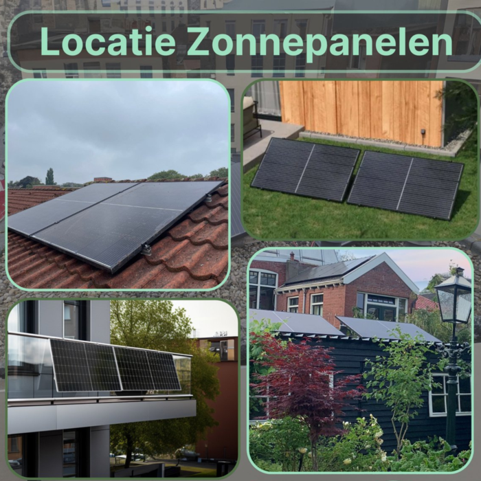 LDY 2 Zonnepanelen met stekker - 840Wp zonnepanelen - 600W micro omvormer