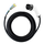 Duosida charging cable type 2 to open end 7.4 kW - 1x32A - 8 meter - outlet