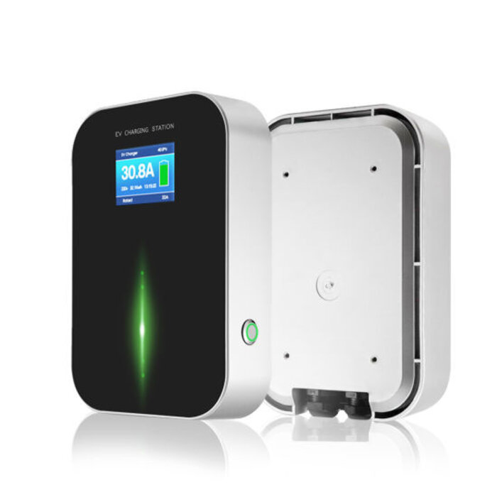 Besen Besen laadpaal met APP 22 kW - 3x32A - type 2 - 6 meter - outlet