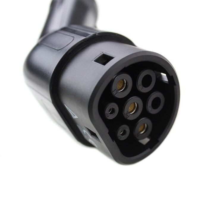 LDY Loady type 2 naar open einde laadkabel- 11 kW - 3x16A - 5M - outlet