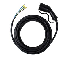 LDY Loady 3 meter laadkabel type 2 met open einde - 3.7 kW - outlet