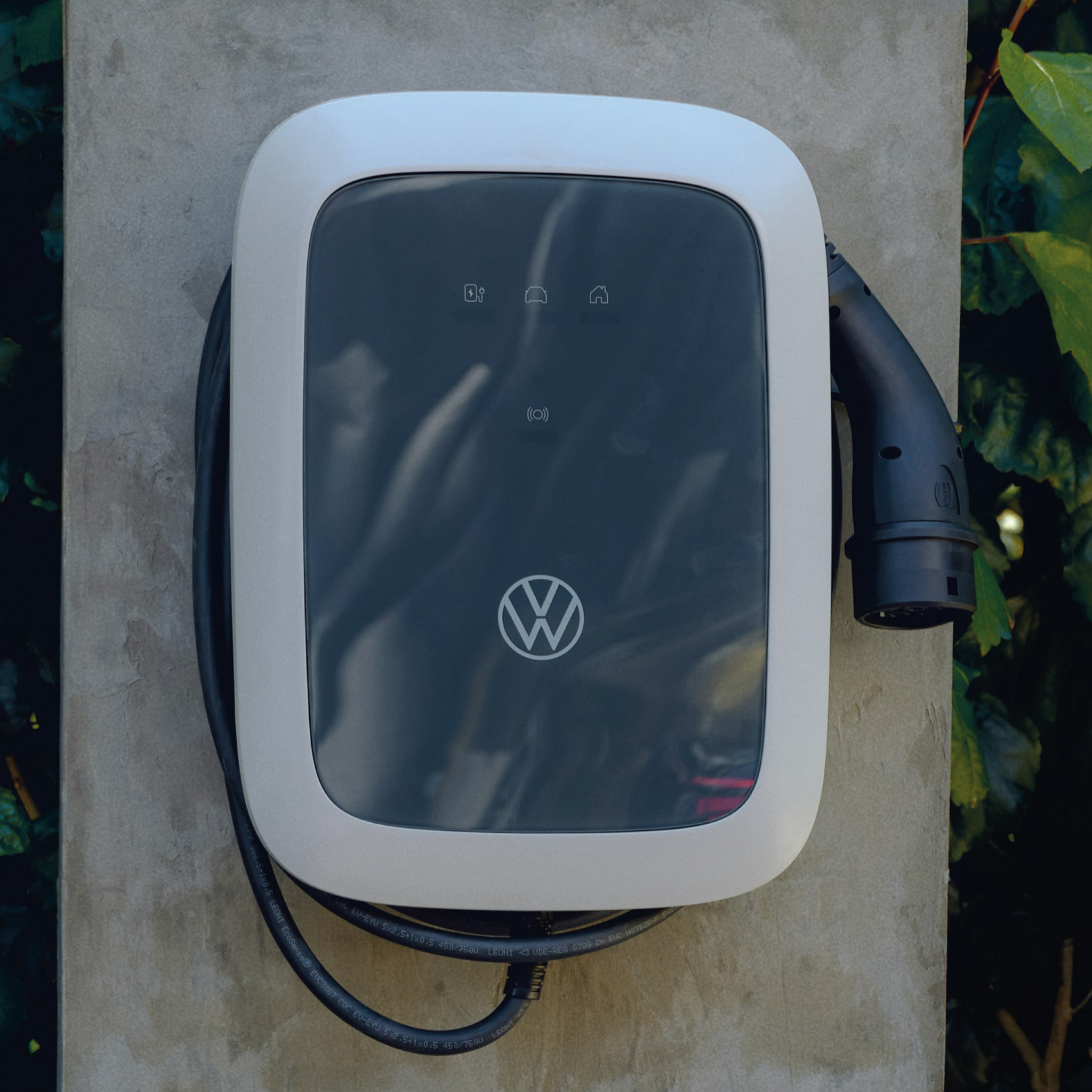 Volkswagen ID.CHARGER borne de recharge - 11kW, 5 meter - 3x16A - sortie