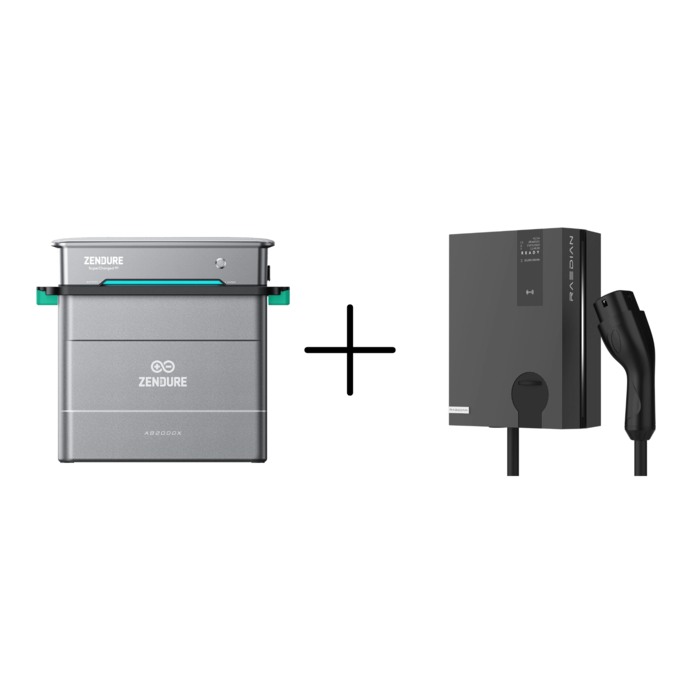 Zendure Kombi: Zendure Solarspeicher Kombi + Raedian NEO 22 kW Wallbox