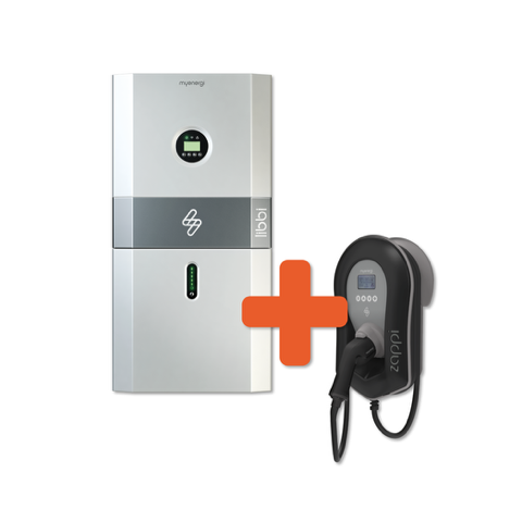 Myenergi Kombi: Myenergi Libbi Solarspeicher 5 kWh + myenergi Zappi V2.1 22 kW