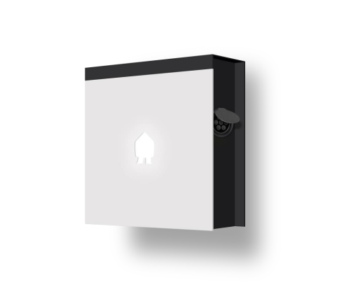 Smappee EV Wall - Typ 2 - Steckdose - 3-Phasen - 32A - Typ 2 - Wallbox