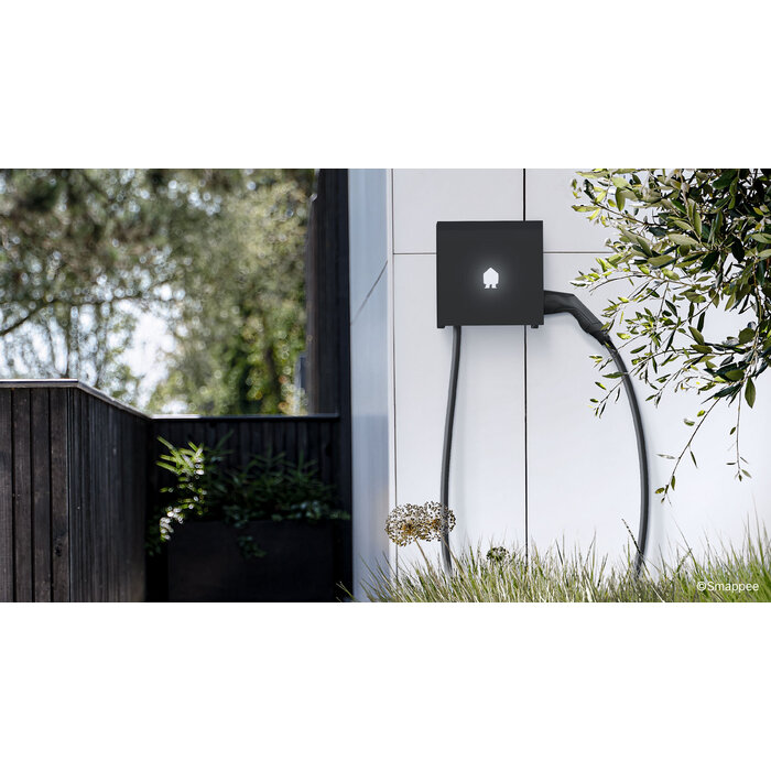Smappee Smappee EV Wall - Type 2 - 8 metre cable - 22 kW - 3-Phase - 32A - EV Charger