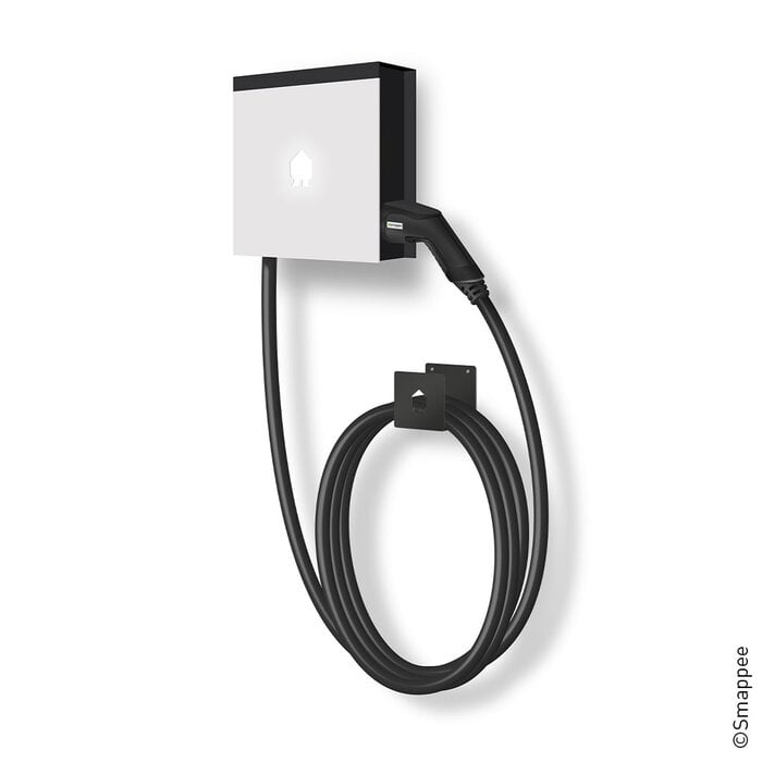 Smappee Smappee EV Wall - Type 2 - 8 metre cable - 22 kW - 3-Phase - 32A - EV Charger