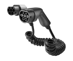 LDY Loady cable de recharge spiralé type 2 a type 2 - 22 kW