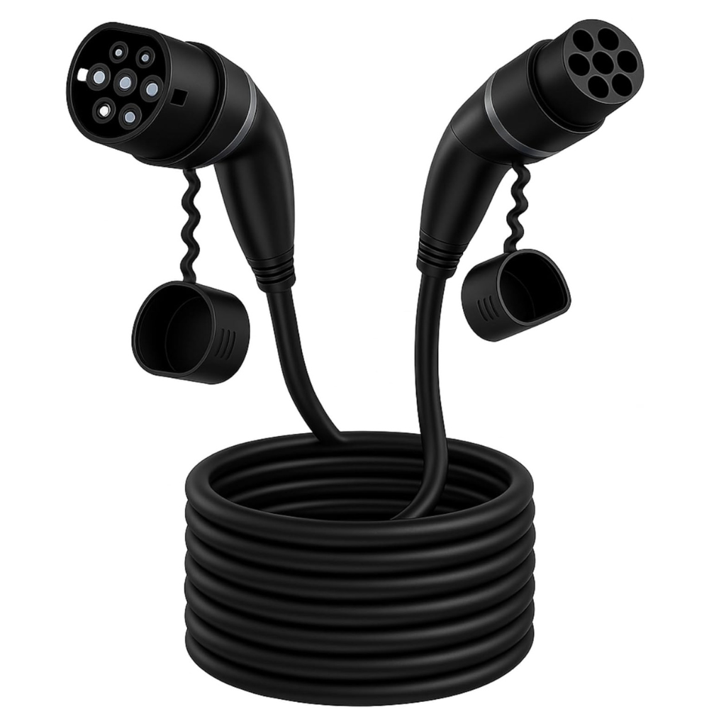 LDY Loady laadkabel type 2 naar type 2 - 22 kW - 15 meter - outlet