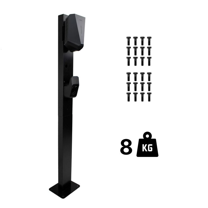 Easee Poteau de fixation Easee pour borne de recharge
