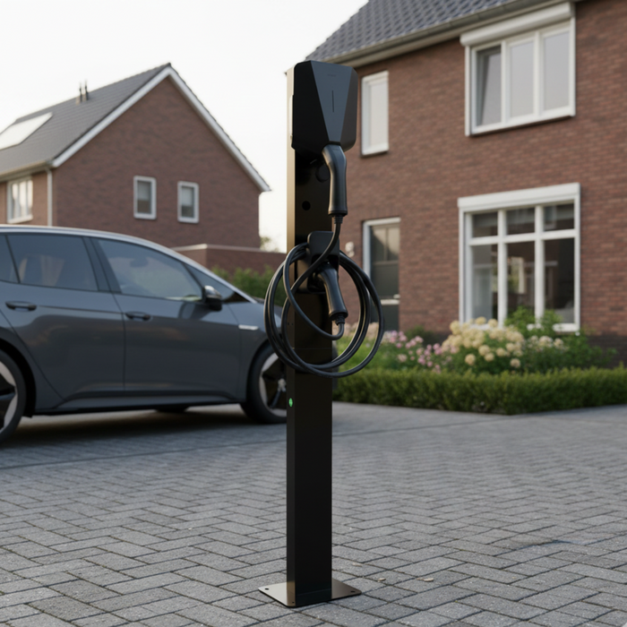Easee Standing pole for Easee wallbox