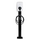Poteau de fixation Alfen Single S-line pour borne de recharge