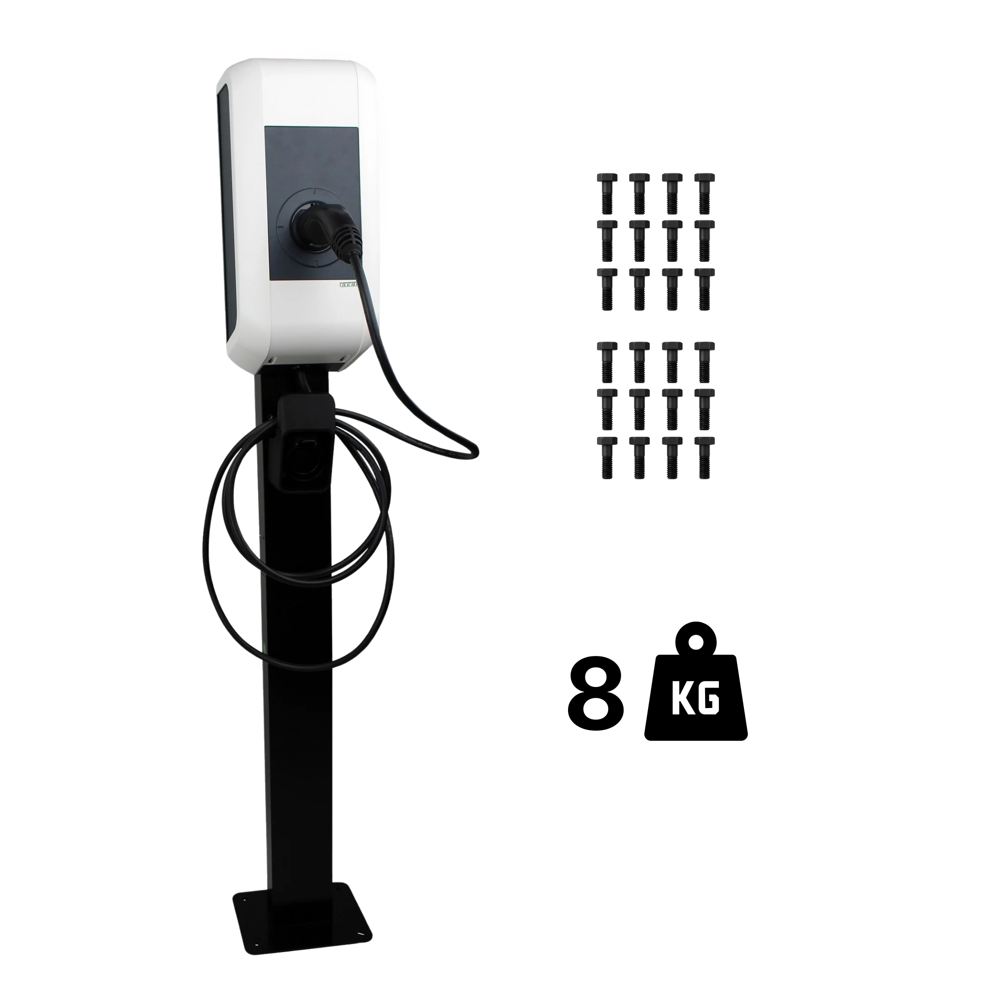 KEBA Standing pole for KEBA P30 wallbox