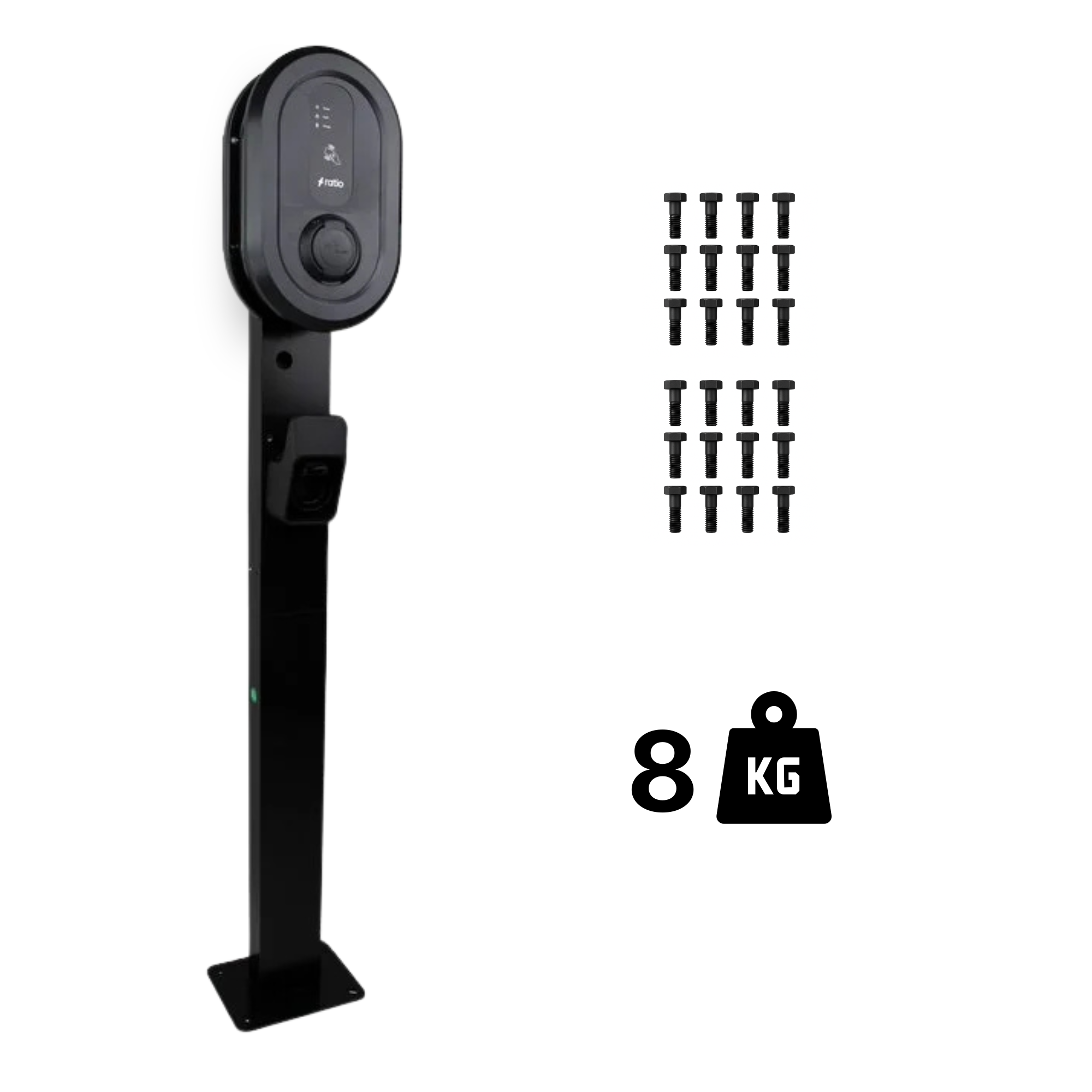 Ratio Electric Montagepaal voor Ratio wallbox
