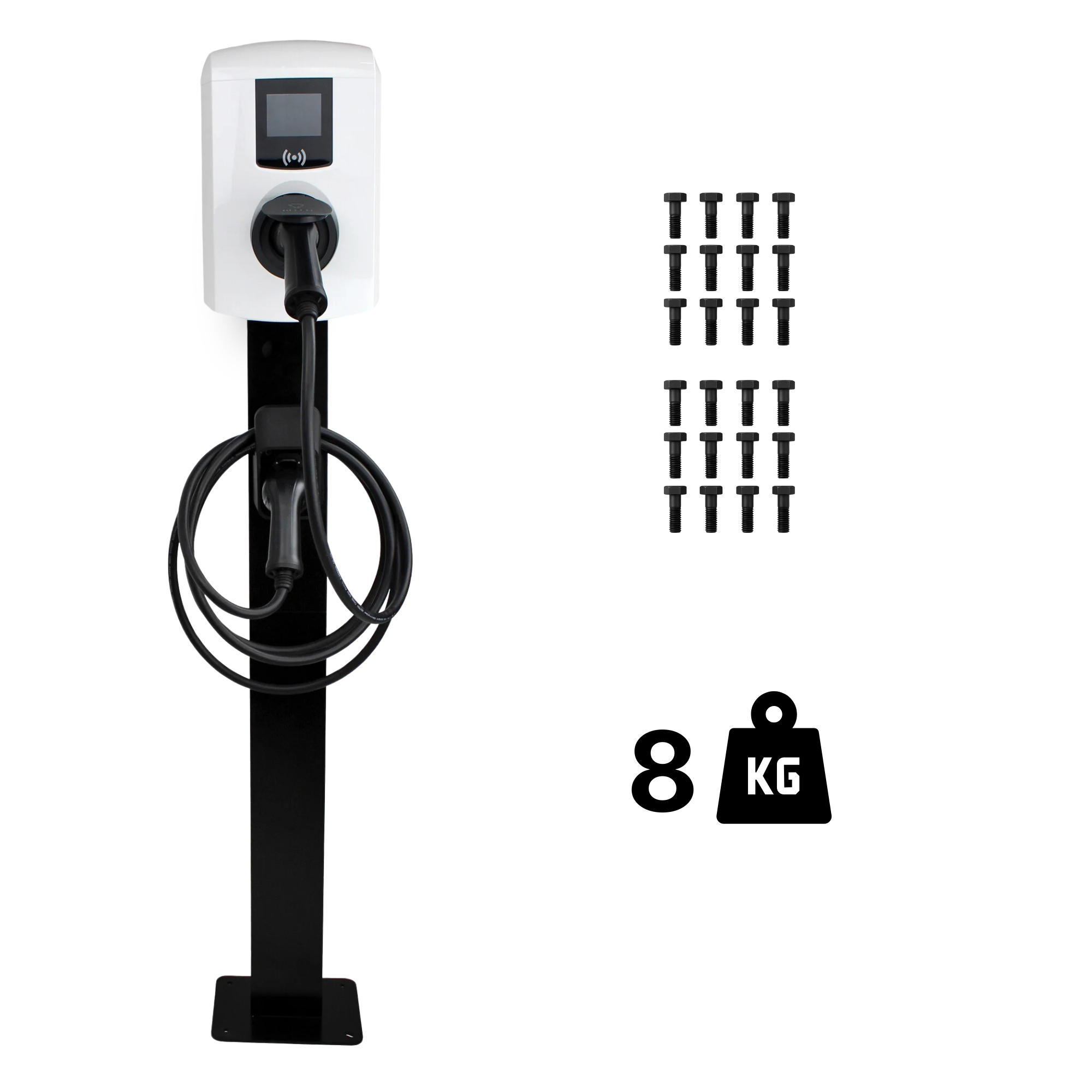 Poteau borne de recharge pour Alfen Pro-line y Alfen Plus