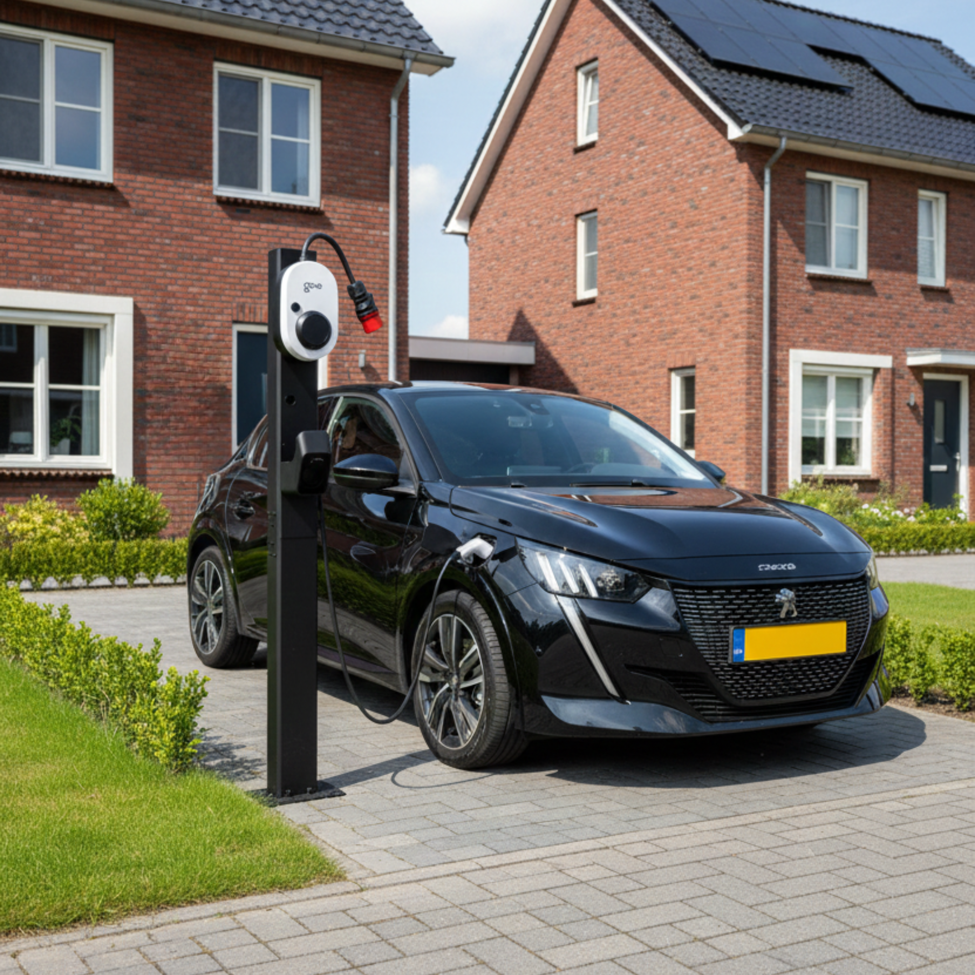 Go-e Montagepaal voor Go-e en Fronius Wattpilot wallbox