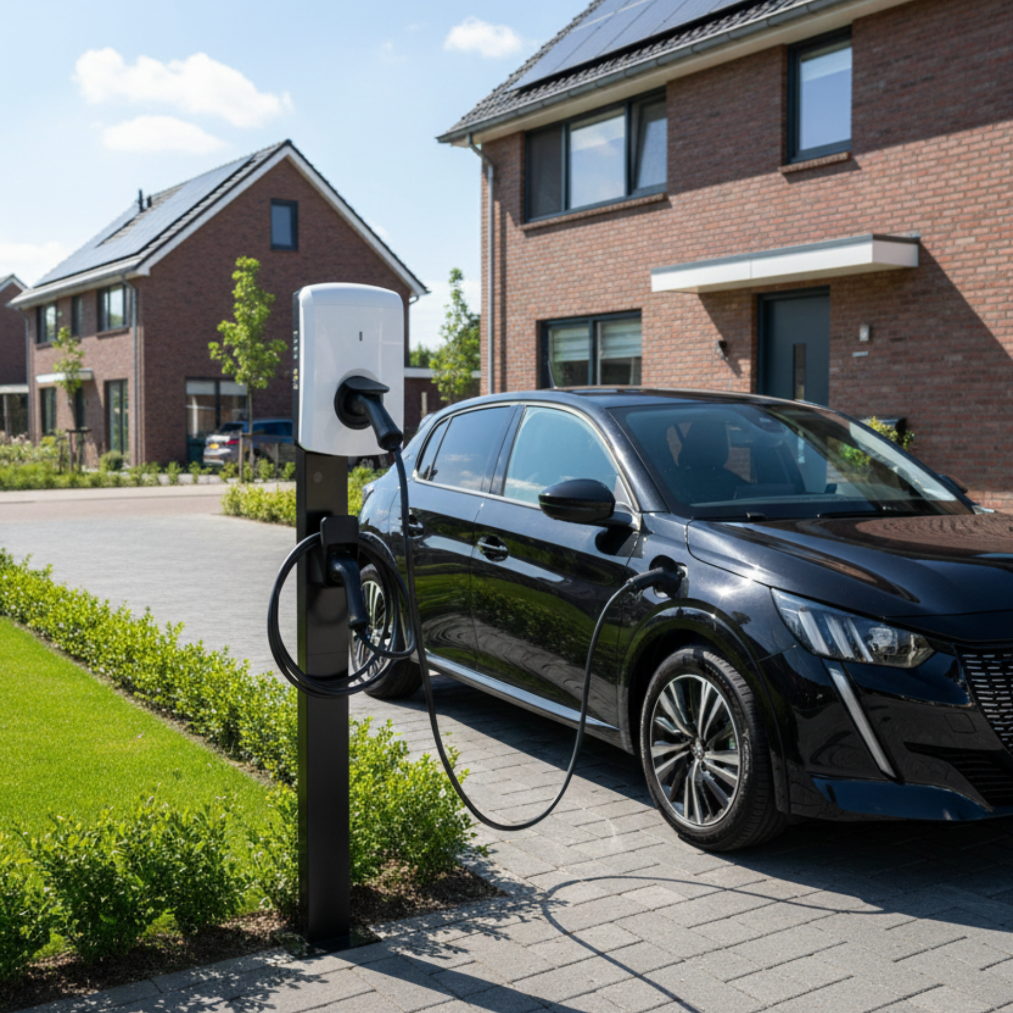 Alfen Poteau de fixation Alfen Single S-line pour borne de recharge