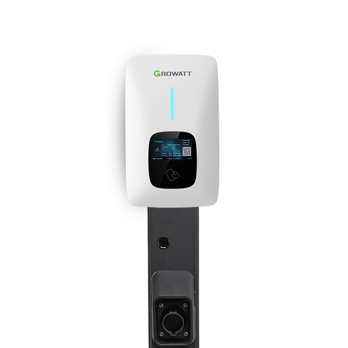 Standing pole for Growatt Thor EV charger