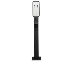 Standing pole for Hager witty EV charger