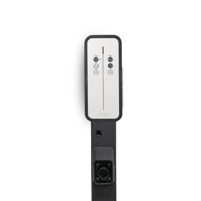 EV Charger pedestal for Hager witty