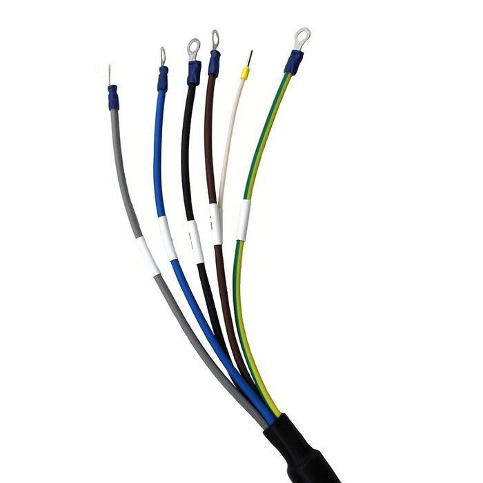 Besen Besen Ladekabel Typ 2 offenes Ende - 11 kW - 3-Phasen 16A - Auslauf