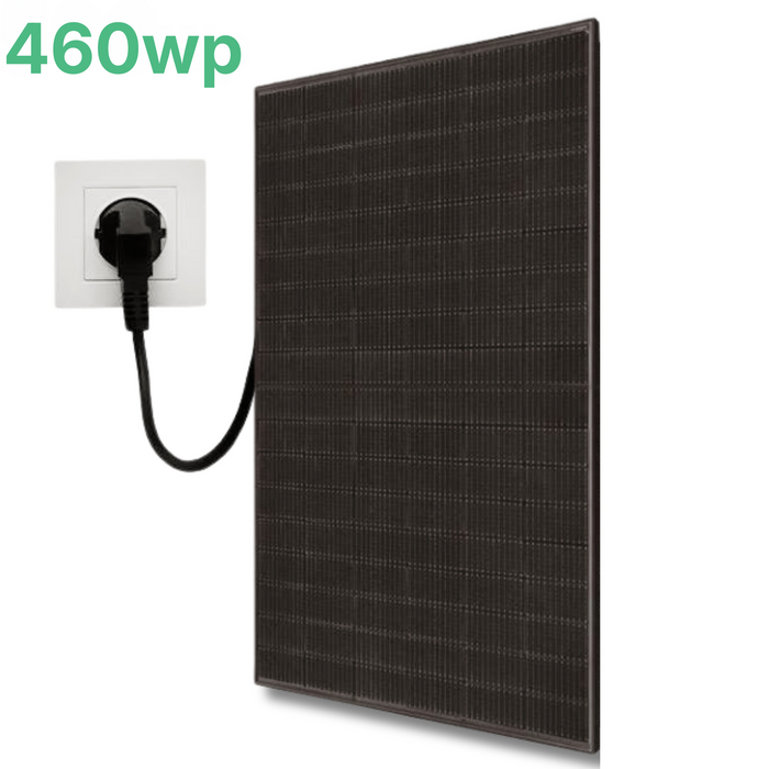 LDY 1 Solar Balkonkraftwerk 460W PV-Module mit Mikrowechselrichter - Plug & Play -