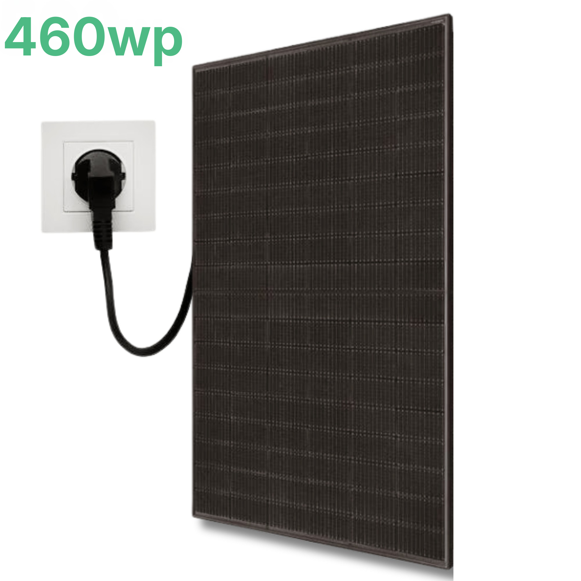 LDY 1 Solar Balkonkraftwerk 460W PV-Module mit Mikrowechselrichter - Plug & Play -