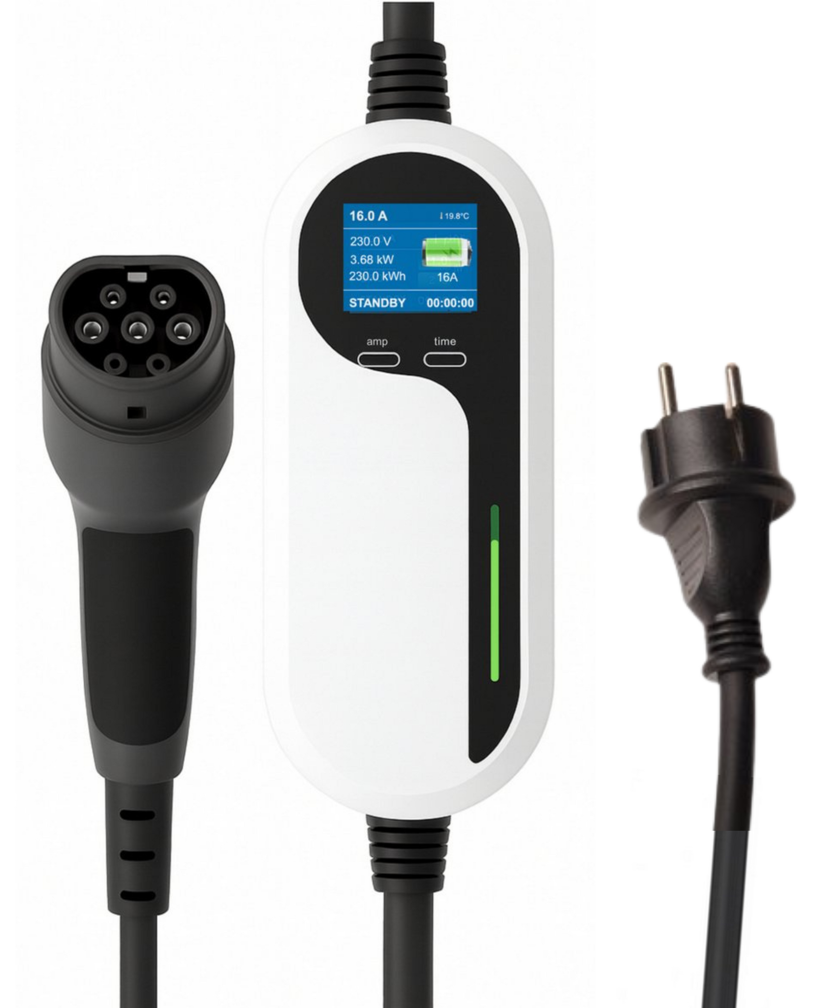 LDY Loady Mode 2 einstellbare Mobile Ladestation - Typ 2 - Schuko - 6-16A