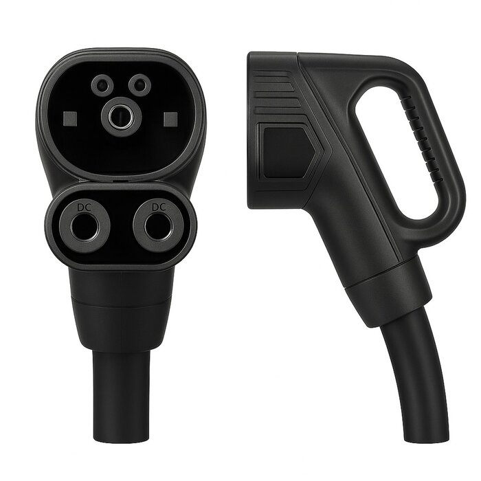 LDY Loady charging cable CCS type 2 with open end - DC charger 5 metres