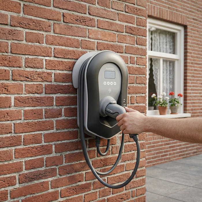 Myenergi Myenergi Zappi V2.1 7.4 kW - monophasé - 32A - type 2 - 6,5 mètres - borne de recharge