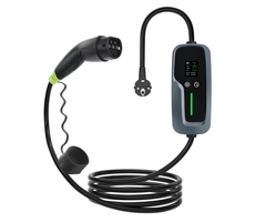 LDY Loady mobiele thuislader Type 2 met Tesla-knop - Schuko - 16A