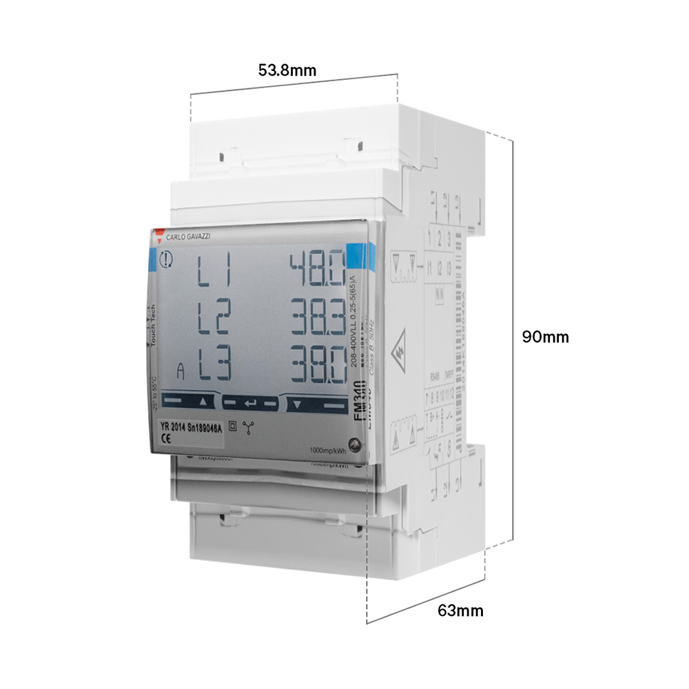 Wallbox Wallbox power boost 3-phase for dynamic load balancing - outlet