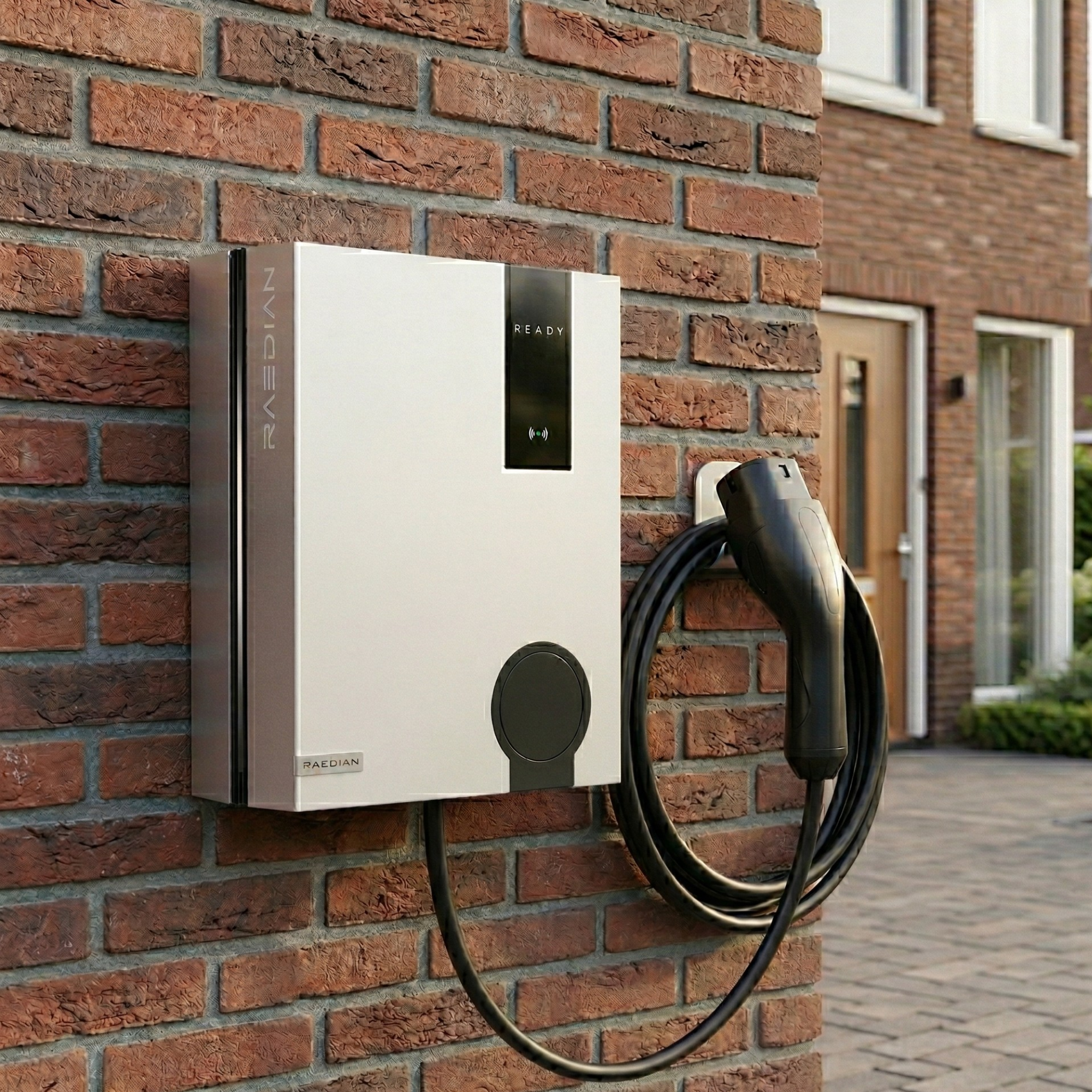 Raedian Raedian NEO inklusive Basisinstallation in den Niederlanden - 22 kW - Typ 2 - 3-Phasen-Ladestation
