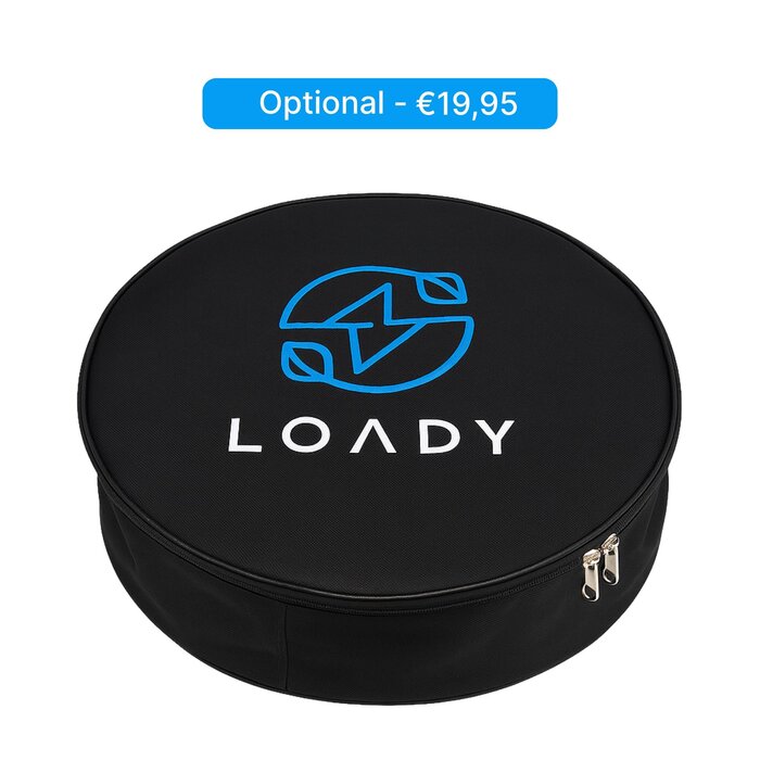 LDY Loady type 2 naar type 2 - 22 kW - 3 fasen 32A - laadkabel - 15 meter - outlet