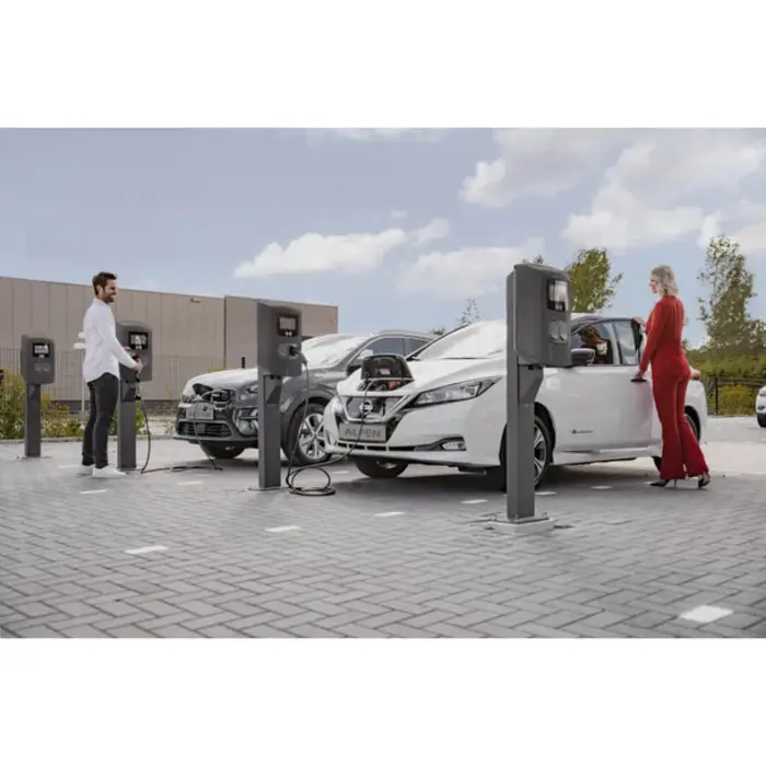 Alfen Alfen 2x22 kW Eve Double Pro-Line Eichrecht - Steckdose typ 2 - Eichrechtskonform