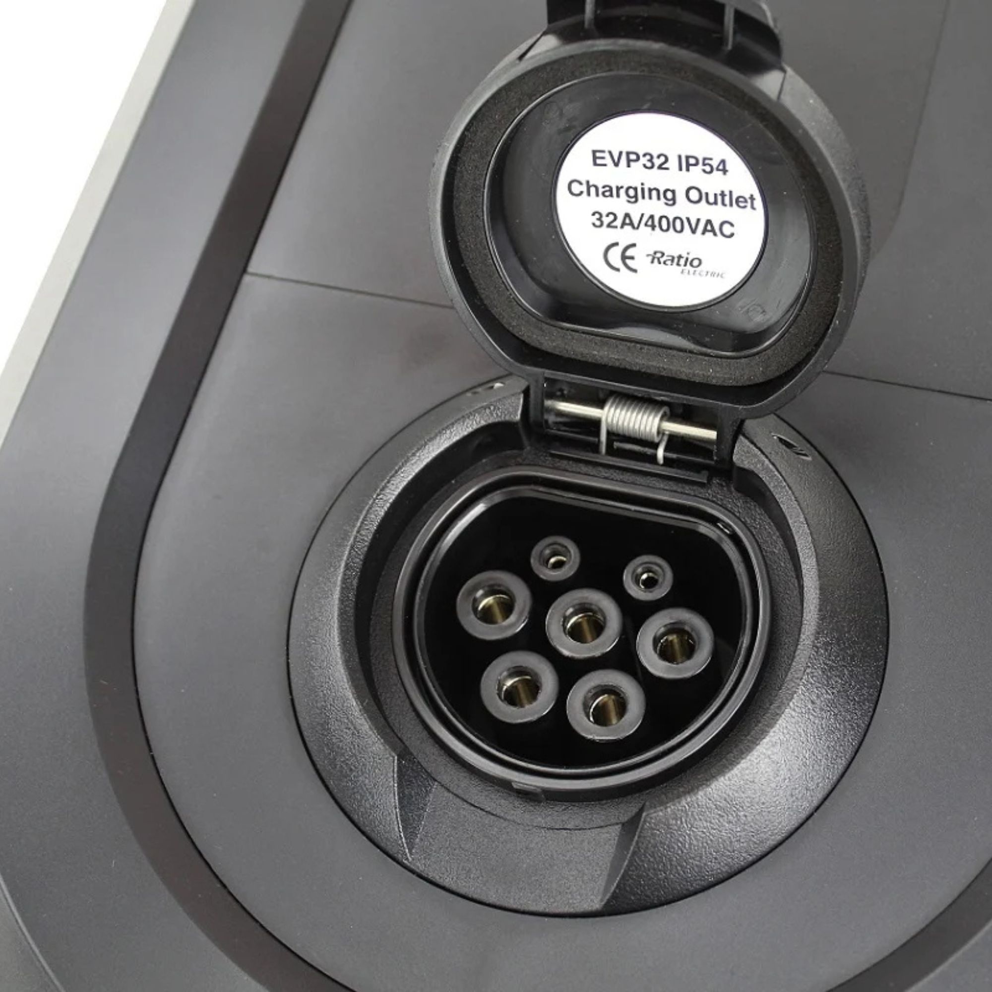 Ratio Electric Ratio Solar MID 22 kW - Socket- fase 3 - 32A - Type 2 - laadpaal