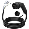 LDY Loady charging cable type 2 with open end - 11 kW