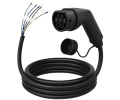 LDY Loady charging cable type 2 with open end - 11 kW