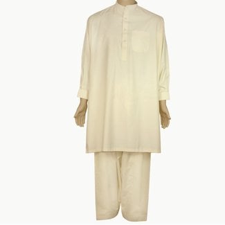 Salwar Kameez Herren - Creme