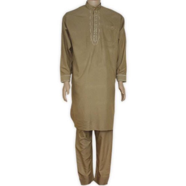 Salwar Kameez Men - Gold Brown