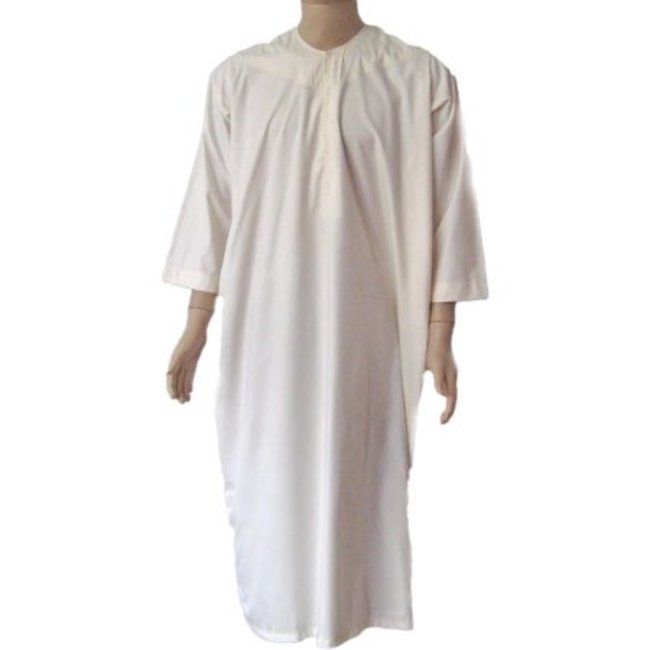 Arabische Galabiyah mit Hose Weiss Orientalische Kleidung Arabische Galabiyah mit Hose Weiss Orientalische Kleidung