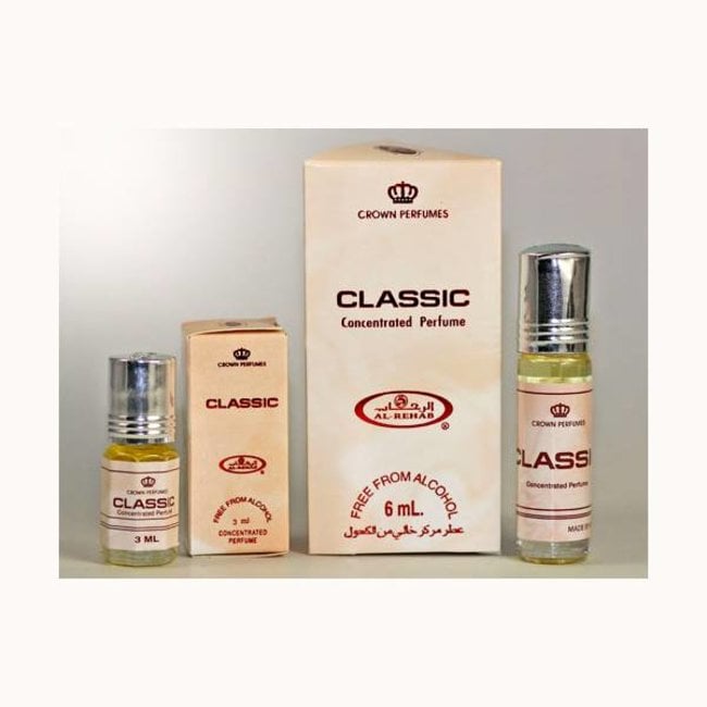 Classic perfume oil by Al Rehab - Free From Alcohol