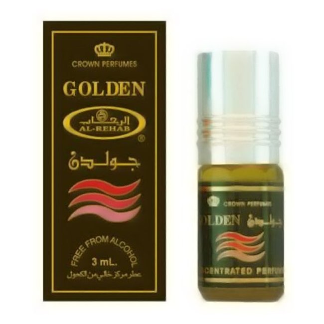 Perfume Oil Golden by Al Rehab - Alcohol-Free perfume