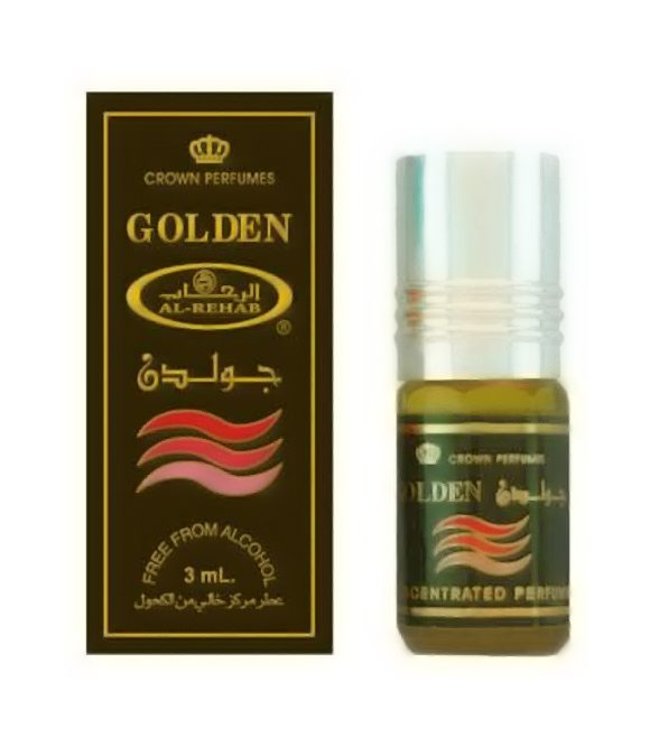 Al Rehab  Perfume Oil Golden by Al Rehab - Alcohol-Free perfume