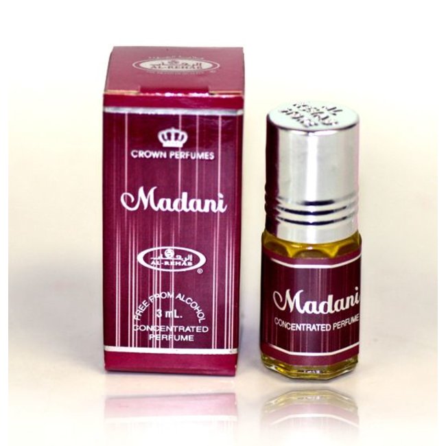 Madani Al Rehab Concentrated perfume oil 3ml - Alcohol-Free perfume