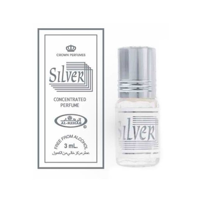 Concentrated Perfume Oil by Al Rehab Silver